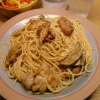 チキンとナスのパスタ（トマトソース）