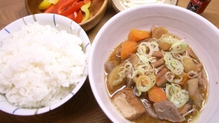 モツ煮定食