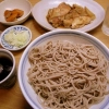 赤魚の煮付けとそば