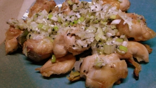 鶏肉の塩だれ焼き
