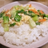 野菜炒め→水溶き片栗粉→オンザライス：必勝パターン