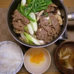 すき焼き、牛肉でやったら、ん!? すき焼き、牛肉でやったら、ん!?