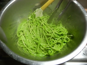 パスタと和える、ソースの量が…