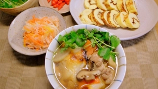 ちょっと残念な雑煮&伊達巻き