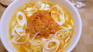 トマト味噌ラーメン・ミートソース入り