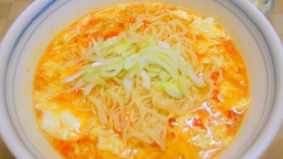 明星 中華三昧 赤坂榮林 酸辣湯麺