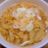 あん肝ラーメン、とろとろ白菜入り