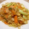 野菜多めの、あんかけ焼きそば