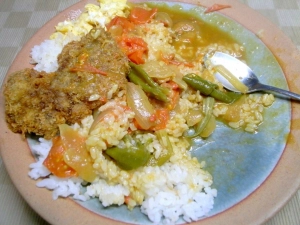 カレーを越えて…