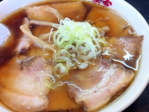 喜多方ラーメン「醤油チャーシュー麺」