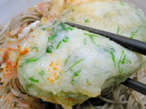 シソ風味大和芋揚げ