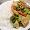 ゴーヤのグリーンカレー