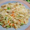 塩豚とゴーヤのチャーハン