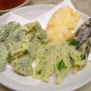 【2012年ゴーヤ緑のカーテン終了】ゴーヤ、茄子、鶏の天ぷら