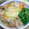 根菜きのこ味噌煮うどん