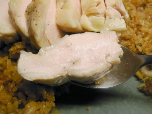 炊飯器調理は、鶏胸肉の最も美味しい食べたかのひとつだと思う