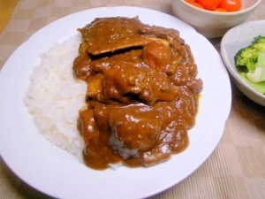 スペアリブと根菜のカレー