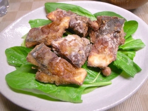鯖の竜田揚げ