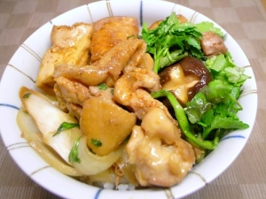 ご飯にかければ絶品丼