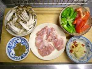 ニンニクと生姜はすりおろす