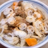 豚汁きのこ蕎麦