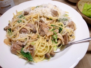 カロリー満点でエネルギー充填