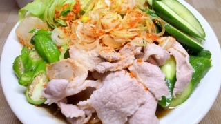 唐辛子ごまダレの大辛冷やしラーメン