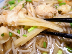 煮ると生姜の辛みが和らぐ