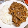 豚モツのカレー