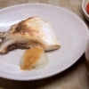 ぶりかまの塩焼き、きのこ汁