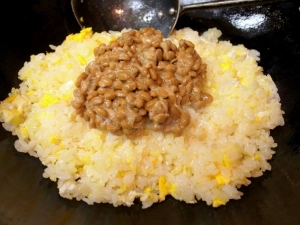 納豆投入