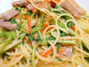 正月からパスタも悪くない