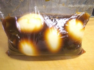 煮豚の漬け汁に