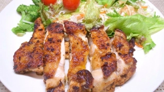 鶏もも肉でジャークチキン