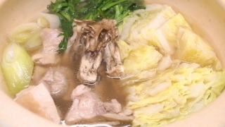 鶏もも肉の水炊き