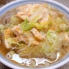 白菜と鶏のとろみ蕎麦