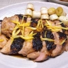 鶏もも肉の幽庵焼き（焦）