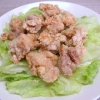 鶏もも肉の塩唐揚げ