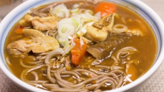 とろみ熱々カレー蕎麦