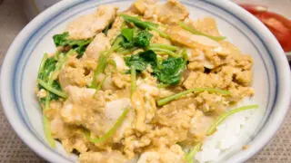鶏胸肉の親子丼