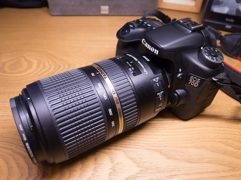 EOS70D】New Weapon TAMRON SP 70-300mm F4-5.6 Di VC USD | Run to be sober