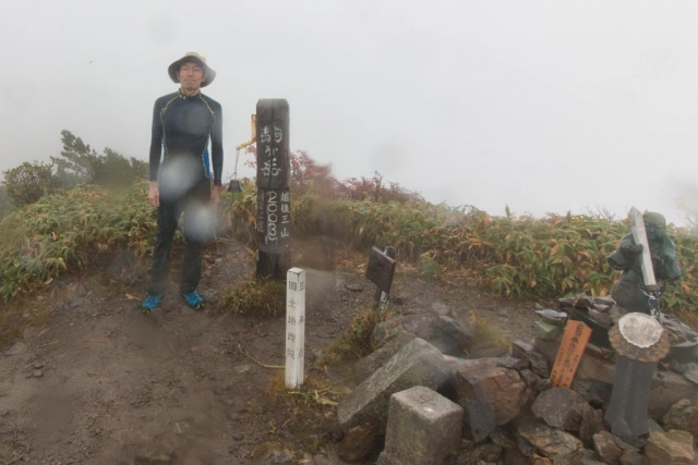 越後駒ケ岳山頂
