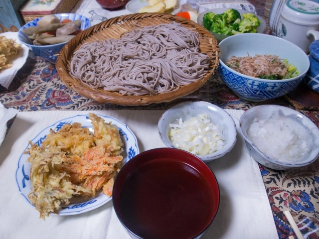 2105年、年越し蕎麦