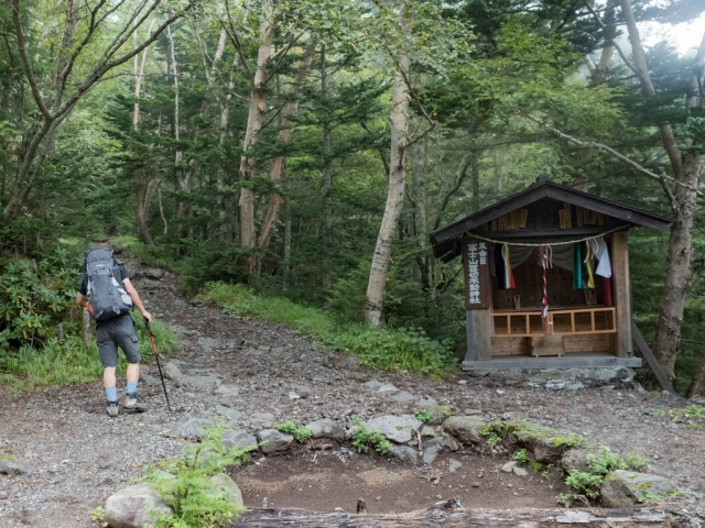 富士登山道８