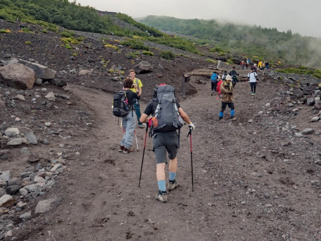 富士登山道８