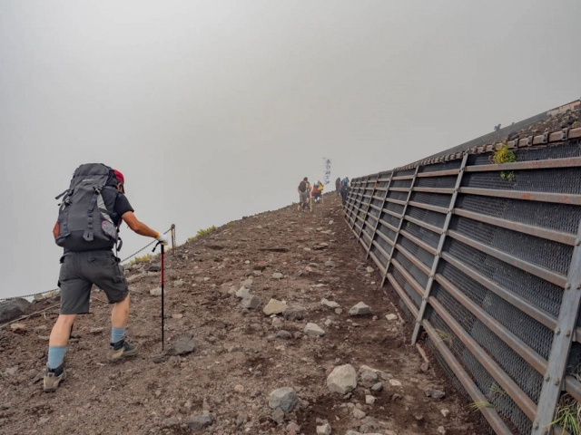富士登山道１０