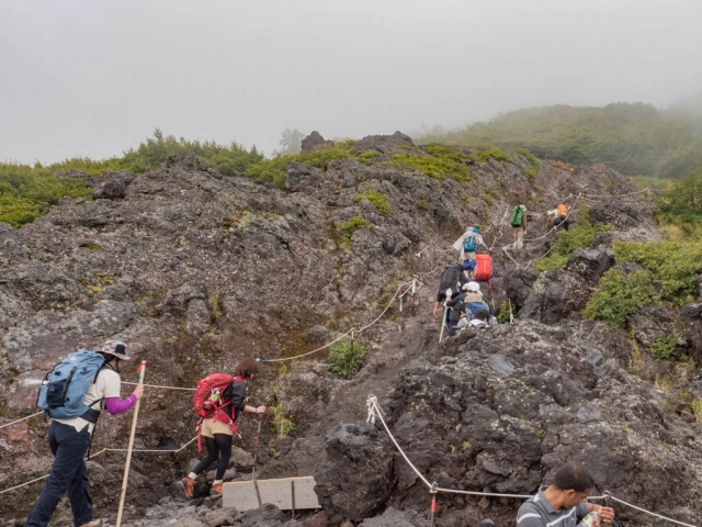 富士登山道１１