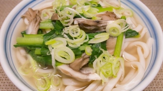 鍋キューブで簡単おうどん