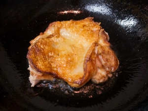 弱火で焼いていく