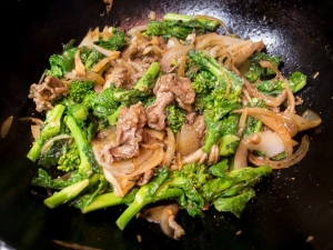 合わせ調味料を入れてできあがり